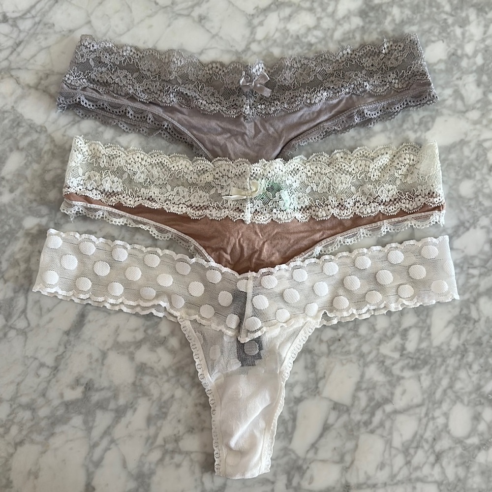 Nordstrom + Victorias Secret Thongs
